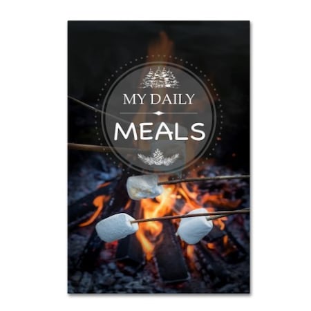 Jean Plout 'My Daily MEALS' Canvas Art,30x47